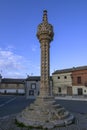 Boadilla del Camino Gothic rollo Saint James Way Royalty Free Stock Photo