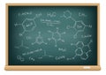 Board chemical formula Royalty Free Stock Photo