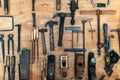 Tools for the artisan work of carpentry