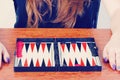 Board game backgammon