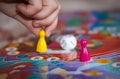 Board game with chips Royalty Free Stock Photo