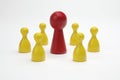 Board game pieces Royalty Free Stock Photo