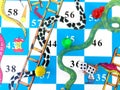 Board game theme image, snake Royalty Free Stock Photo