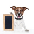 Board placeholder banner dog