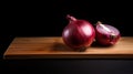 board red onion isolated