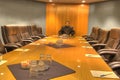 Board room table with one model