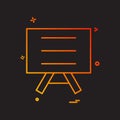 board school icon vector design Royalty Free Stock Photo