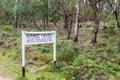 Board showing a summit level at a railway line near Pattipola, Sri Lan