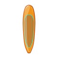 board surfboard beach cartoon vector illustration