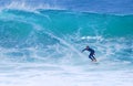 Board surfer at Brooks Street Beach, Laguna Beach, CA. Royalty Free Stock Photo