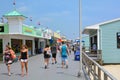 The board walk in Seaside Heights Beach New Jersey