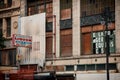 Boarded Up Building Disrepair Urban Blight Detroit Downtown