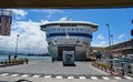 Boarding the ferry boat at Santander Spain