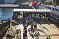 Boarding the Istanbul Ferry