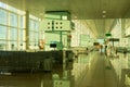 Boarding lounge in Barcelona International Airport El Prat inter