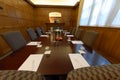 Boardroom table Royalty Free Stock Photo