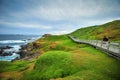 Boardwalk on Australian Coastline Royalty Free Stock Photo