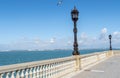 Boardwalk of Cadiz, Genoves Park, Andalusia, Spain Royalty Free Stock Photo