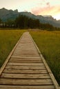 Boardwalk in Canmore