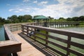 Boardwalk Green Cay Wetlands Royalty Free Stock Photo