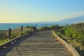 Boardwalk moonstone Cambria California Royalty Free Stock Photo