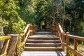 Boardwalk path at Arrayanes National Park - Villa La Angostura, Patagonia, Argentina Royalty Free Stock Photo