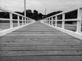 Boardwalk at Point Lonsdale Royalty Free Stock Photo