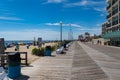 Boardwalk at Rehoboth Beach Delaware Royalty Free Stock Photo