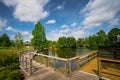 Boardwalk at Reiter community park in Longwood, Florida