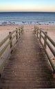 Boardwalk to beach Royalty Free Stock Photo