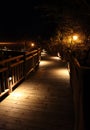 The Boardwalk at Vidanta Riviera Maya Royalty Free Stock Photo