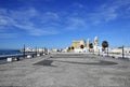 Boardwalk View Cadiz Royalty Free Stock Photo