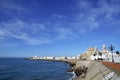 Boardwalk View CÃÂ¡diz Royalty Free Stock Photo