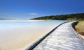 Boardwalk at Wallaga Royalty Free Stock Photo