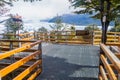 Boardwalks near Perito Moreno glacier, Argenti Royalty Free Stock Photo