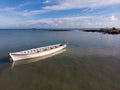 Boat aerial photo