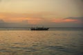 Sunset at Stone Town, Zanzibar, Tanzania Royalty Free Stock Photo