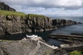 Boat arrival on Mykines