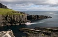 Boat arrival on Mykines