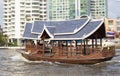 Boat in bangkok city