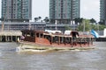 Boat in bangkok city