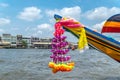 Boat on a Bangkok River.