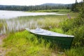 A boat at the bank of Lake Noel Royalty Free Stock Photo