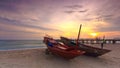 Boat on the beach