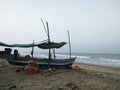 Boat on a beach