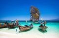 Boat on the beach at Phuket Island, Thailand