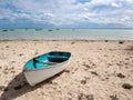 Boat on the beach in Southend