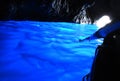 Blue Grotto in Capri Island, Naples, Italy Royalty Free Stock Photo