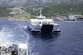 Boat on the blue sea, Croatia, Europe, Adriatic