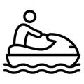 Boat, boating Vector Icon which can easily edit